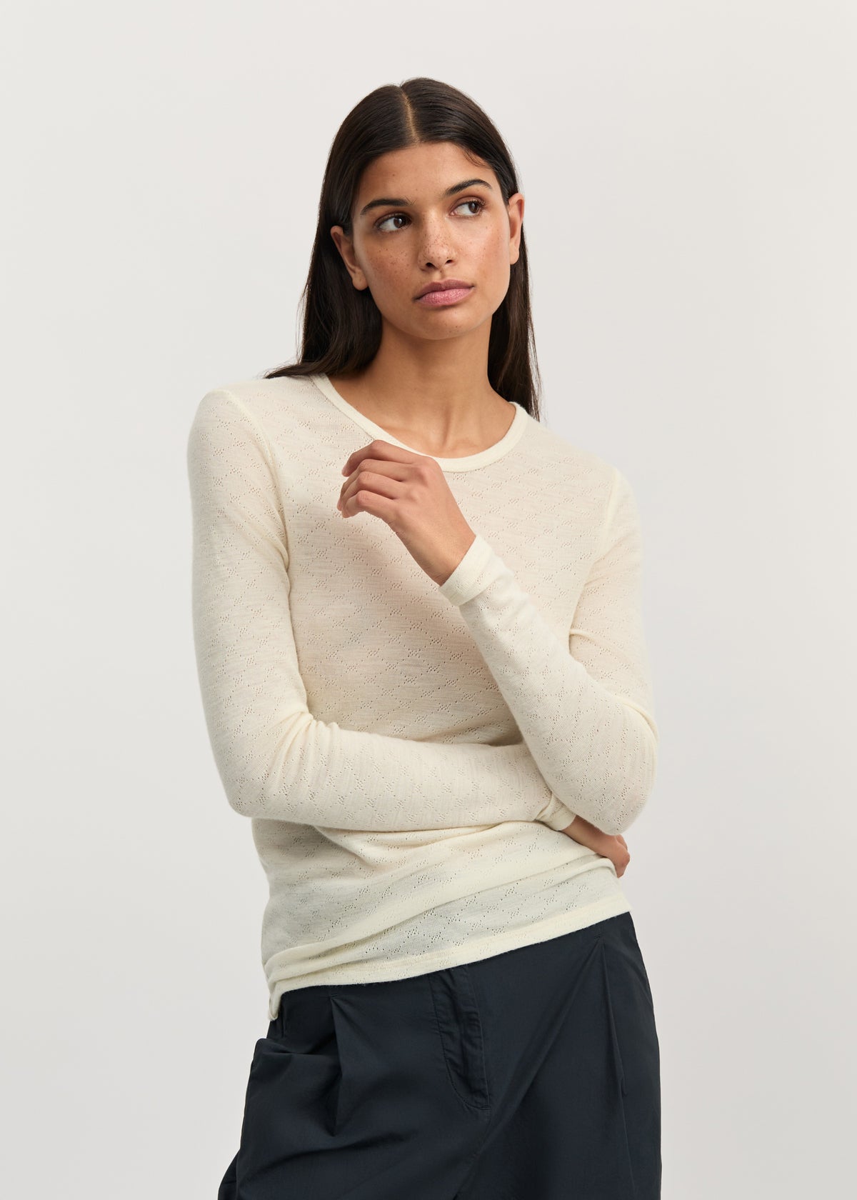Lumae Long Sleeve - Pure Ecru