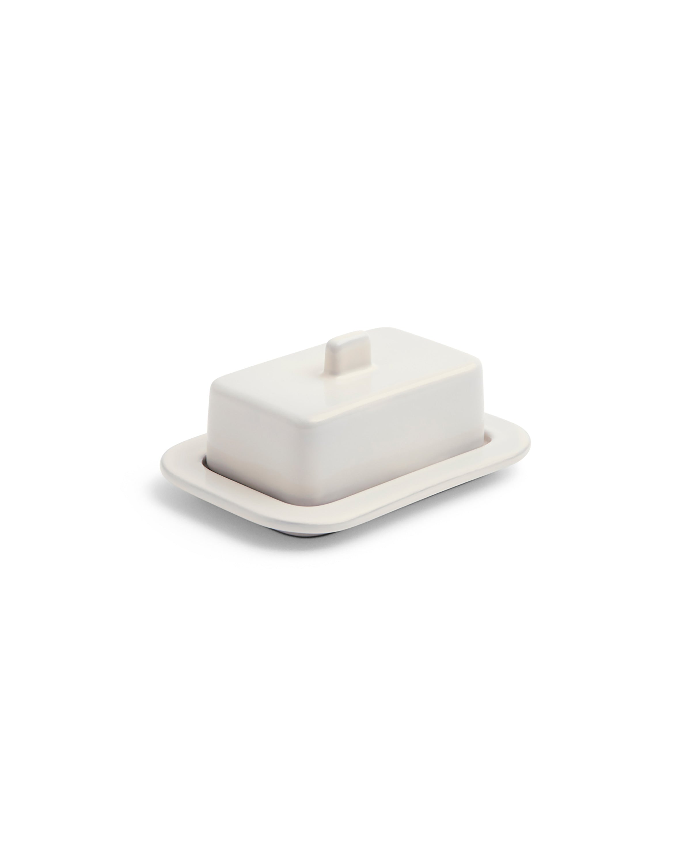 Barro Butter Dish - Off-white