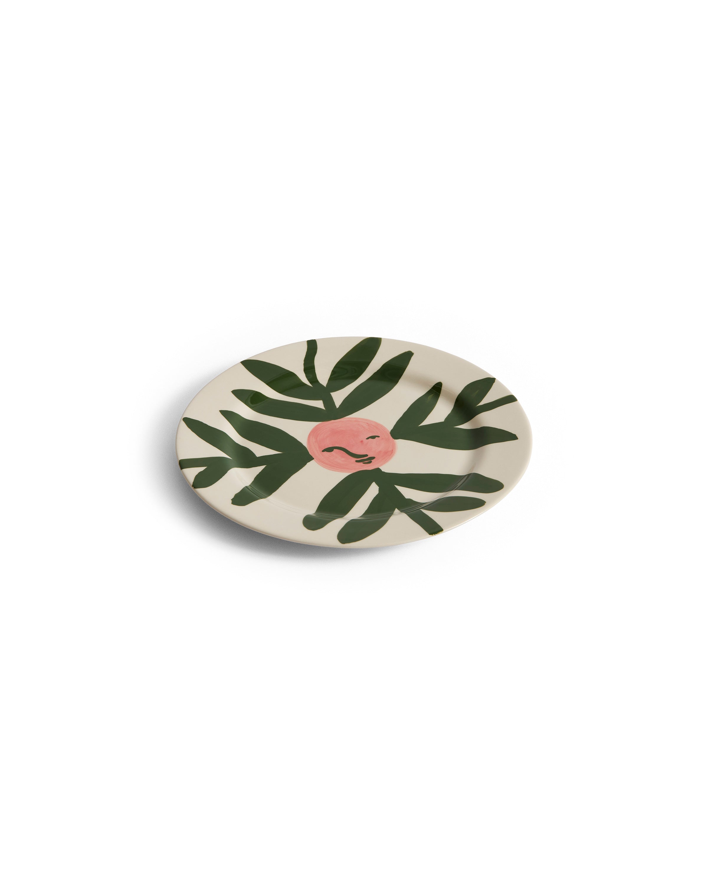 La Pittura Plate - Ø24 - Blush Face Vine
