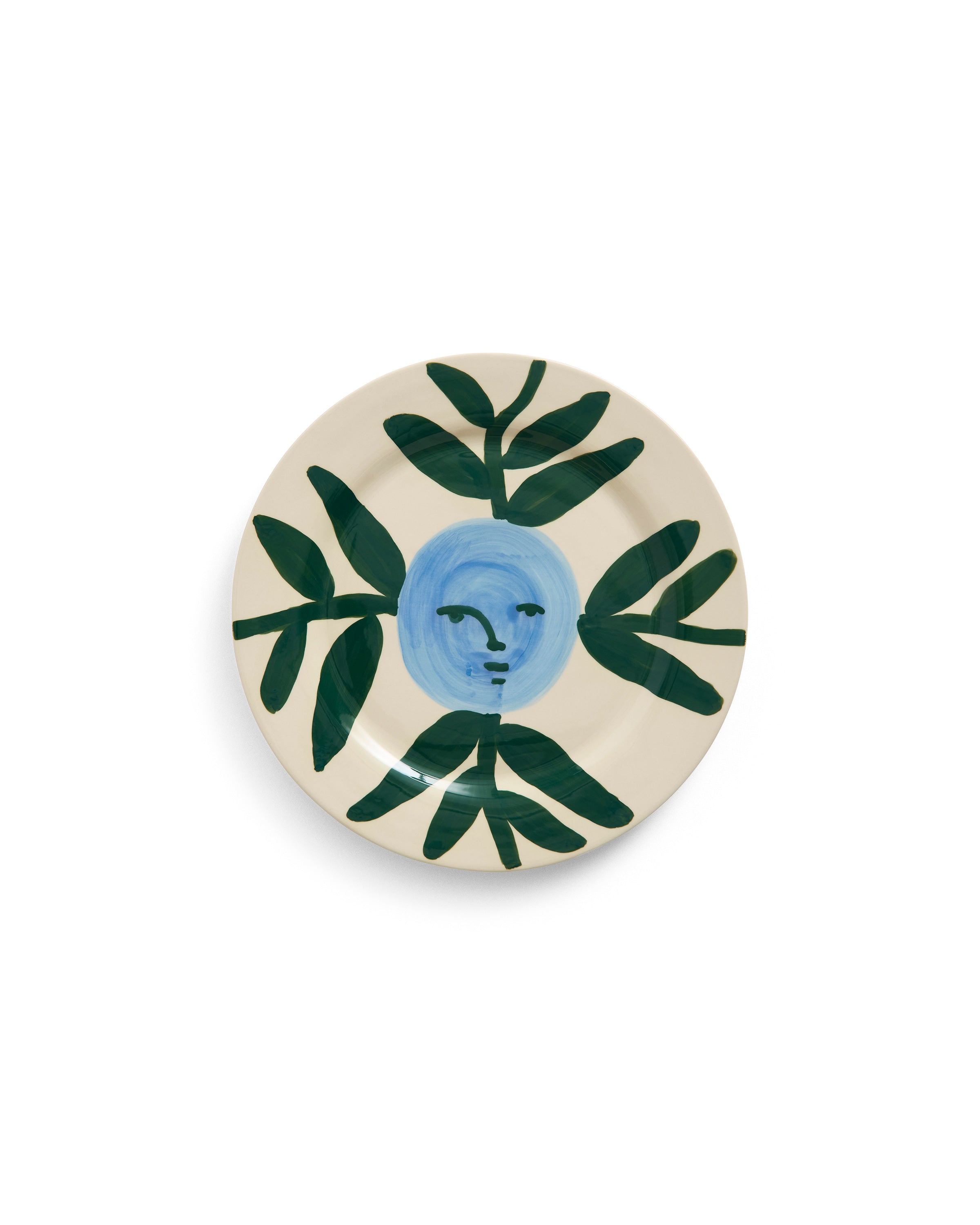 La Pittura Plate - Ø28.5 - Moon Face Vine