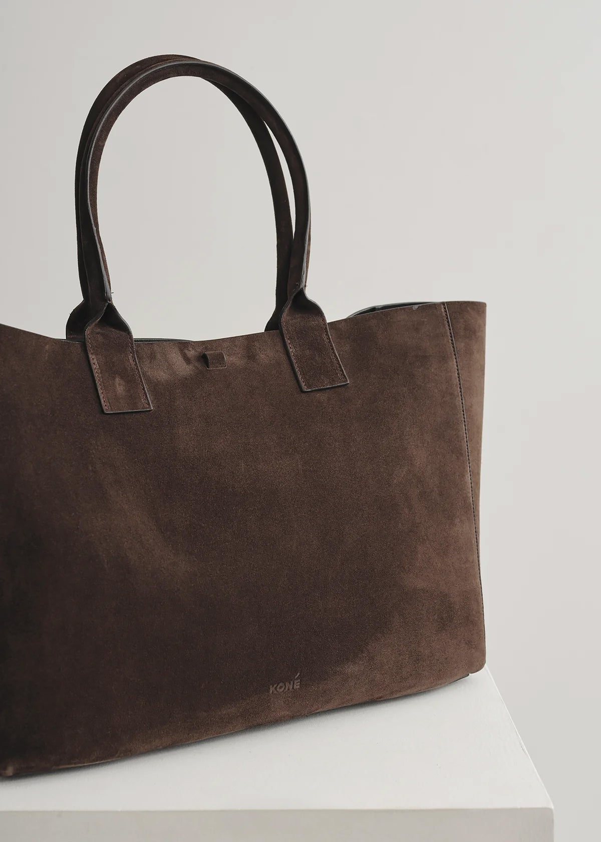 Filippo Large Bag - Palissandro Suede