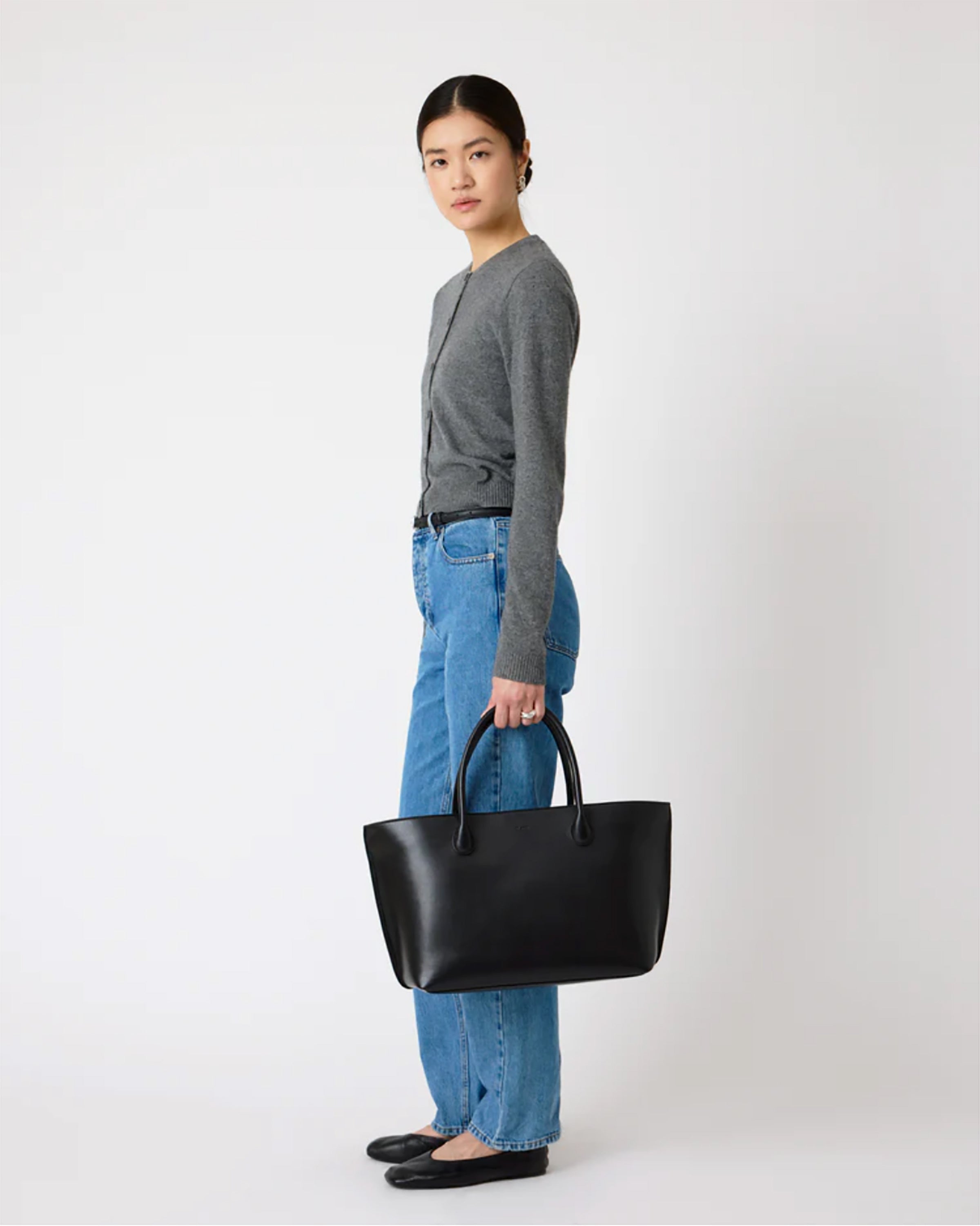 The Grace Tote - Solid Black