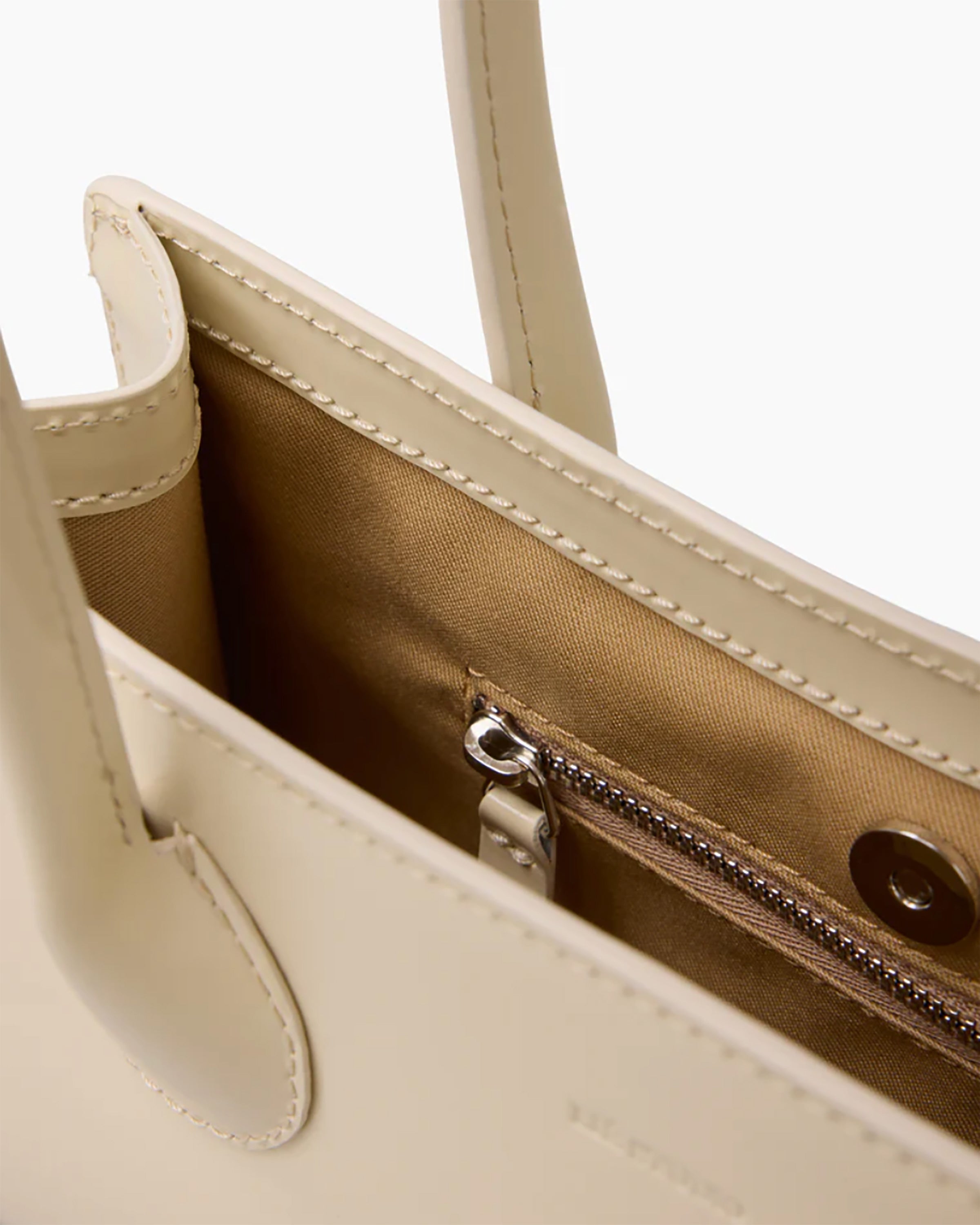 The Lou Bag - Creme Patent Leather