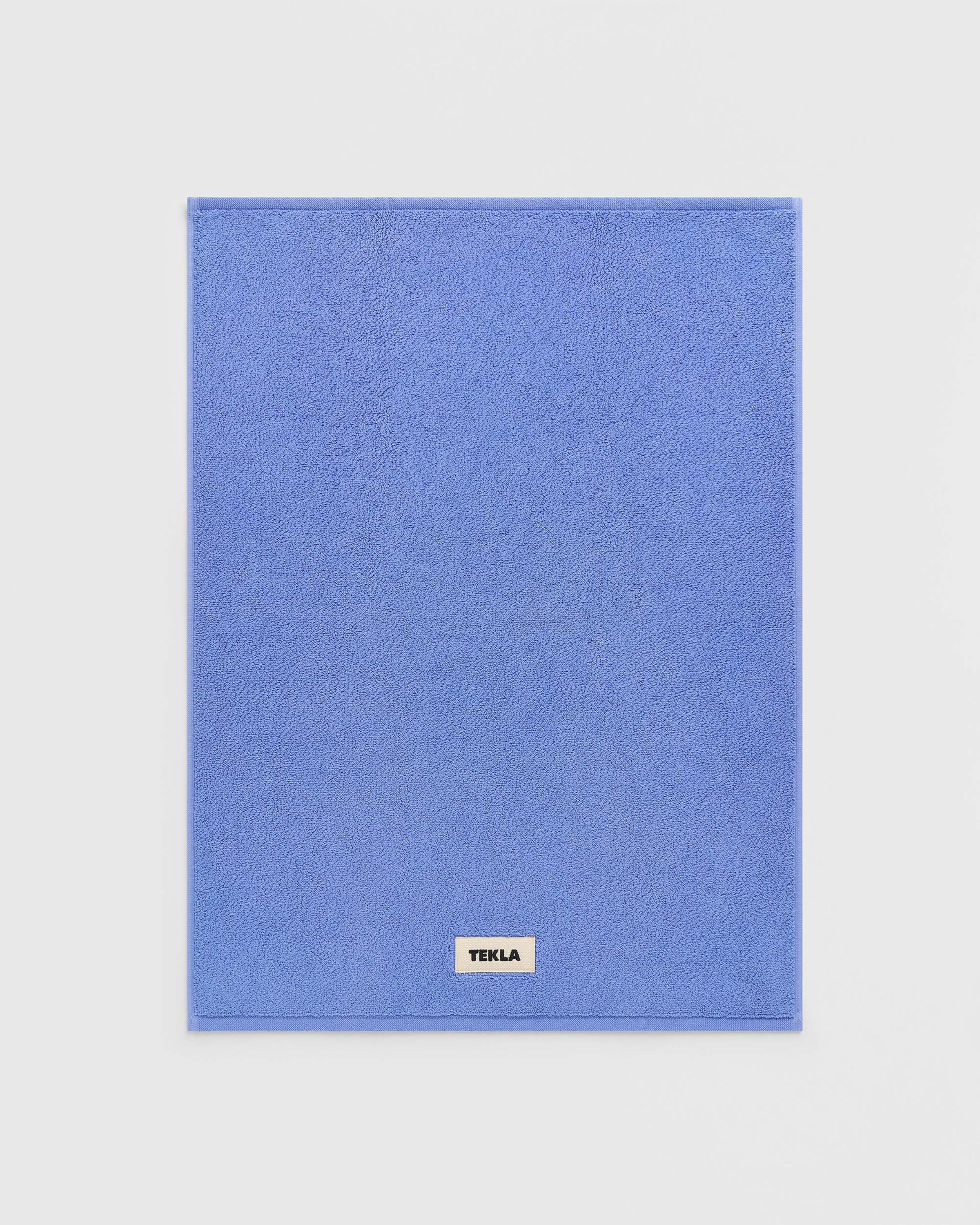 Terry Bath Mat 70X50 - Clear Blue