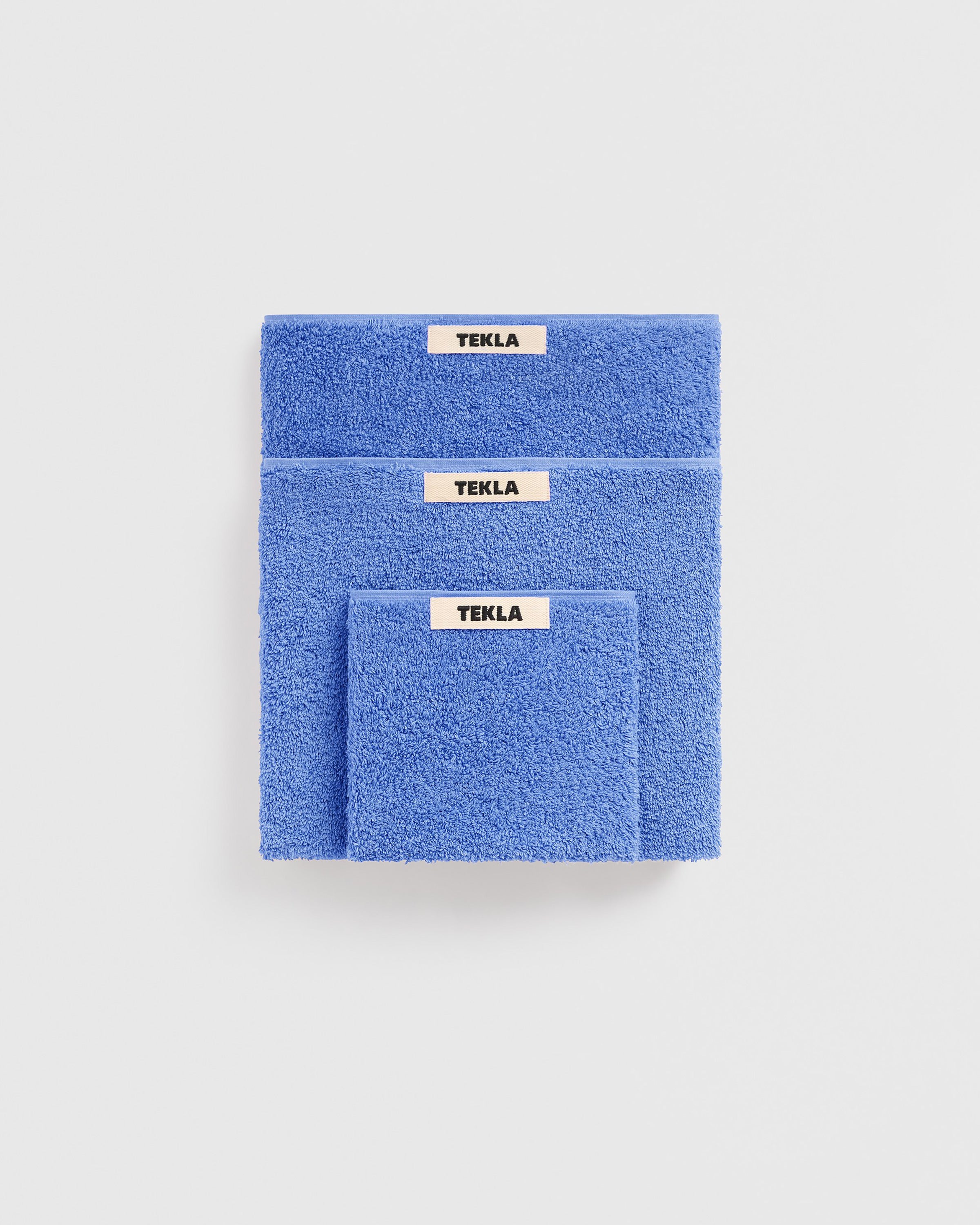 Terry Washcloth 30X30 - Clear Blue