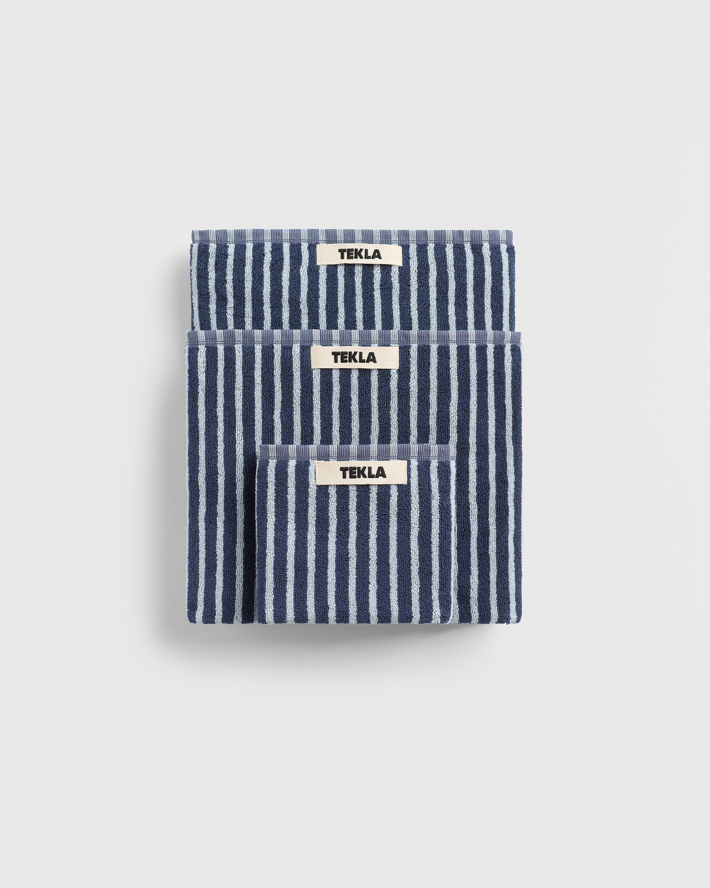 Terry Washcloth 30X30 - River Stripes