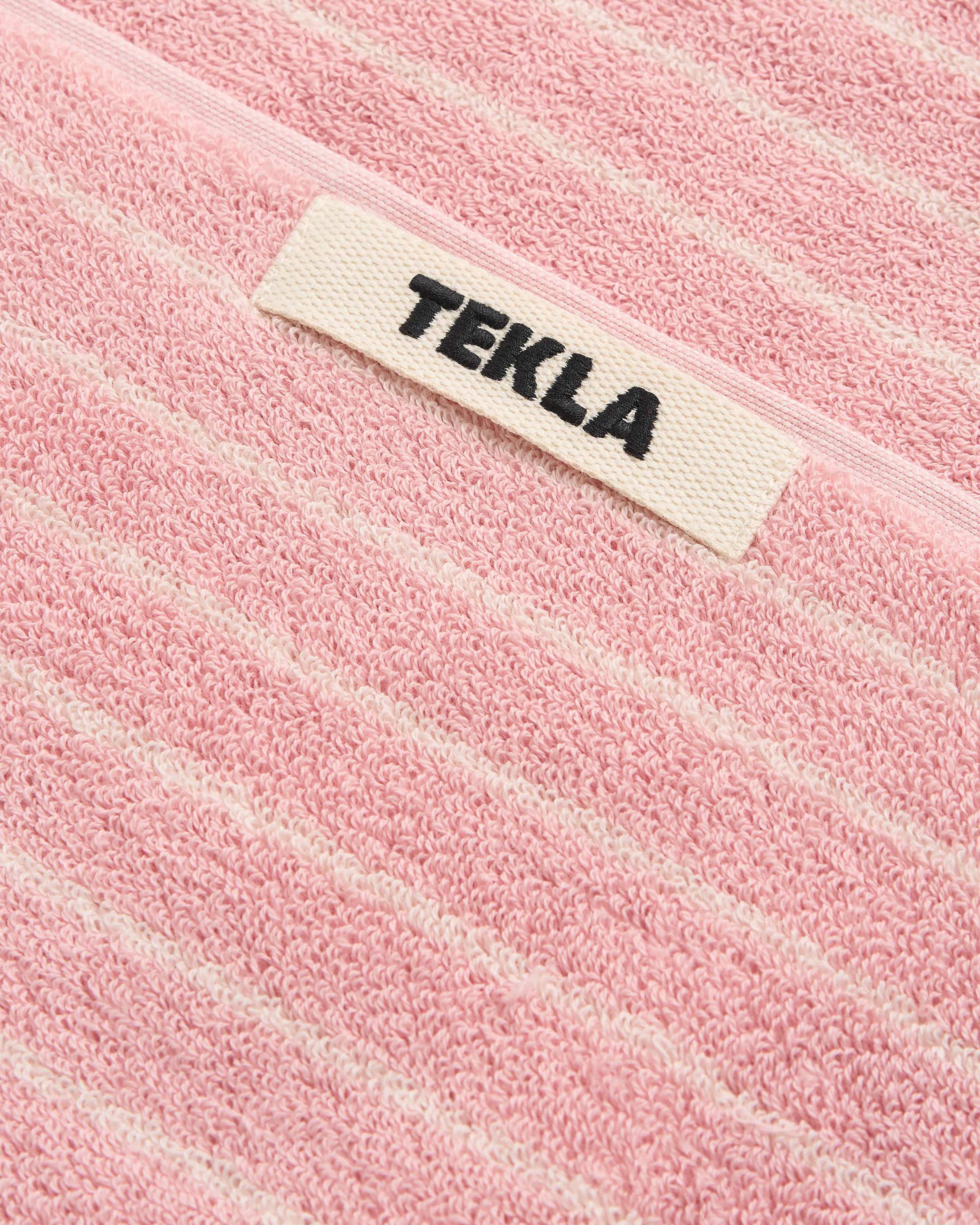 Terry Washcloth 30X30 - Shaded Pink Stripes