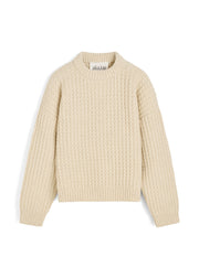 Eamon Sweater - Pure Ecru
