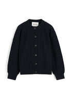 Elan Cardigan - Black Navy