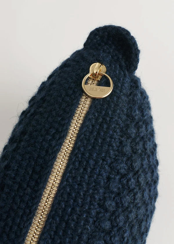 Helen Classic Clutch - Navy