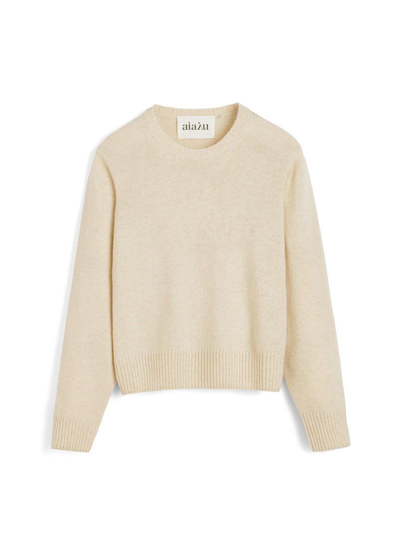 Inga Sweater - Pure Ecru