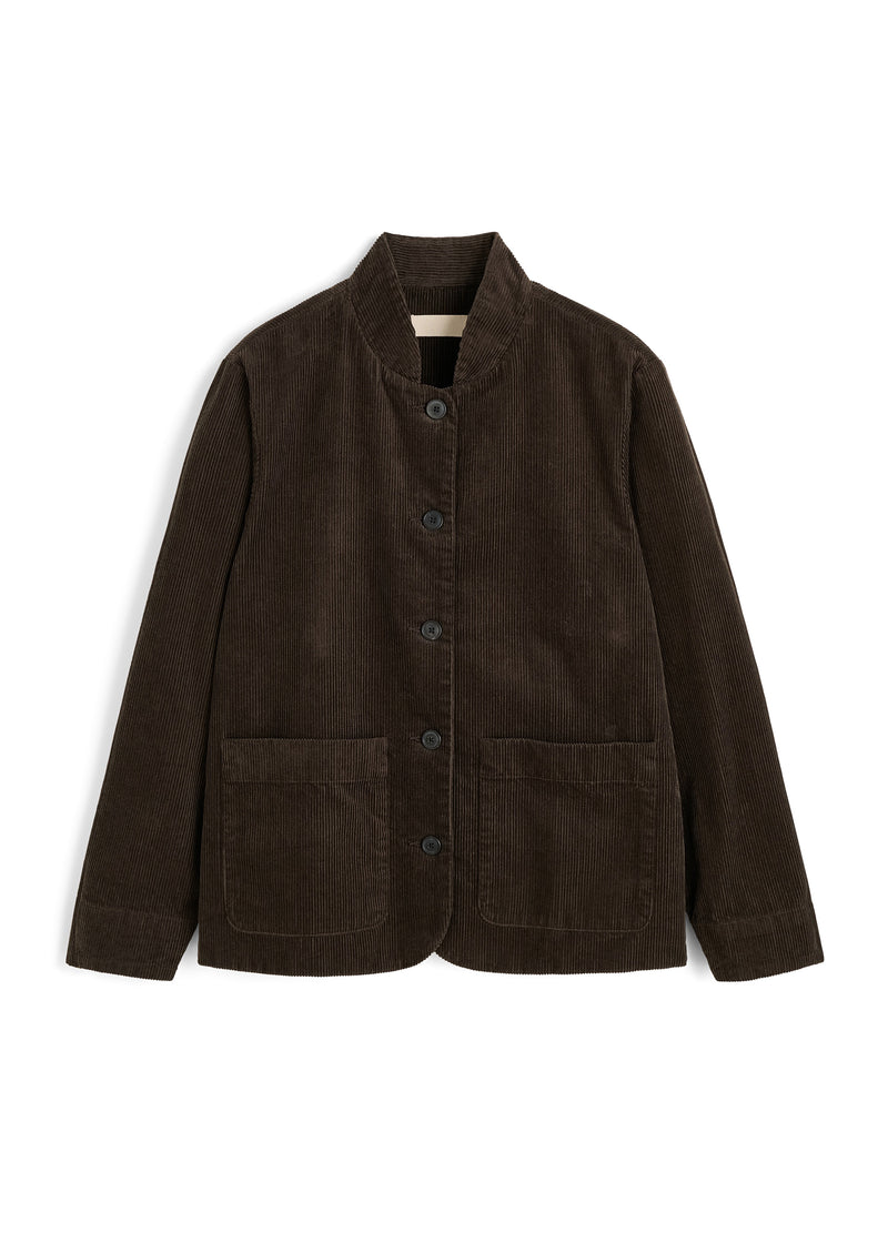 Jacy Jacket Corduroy - Smokey Brown