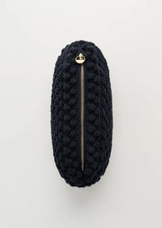 Linn Clutch - Black Navy
