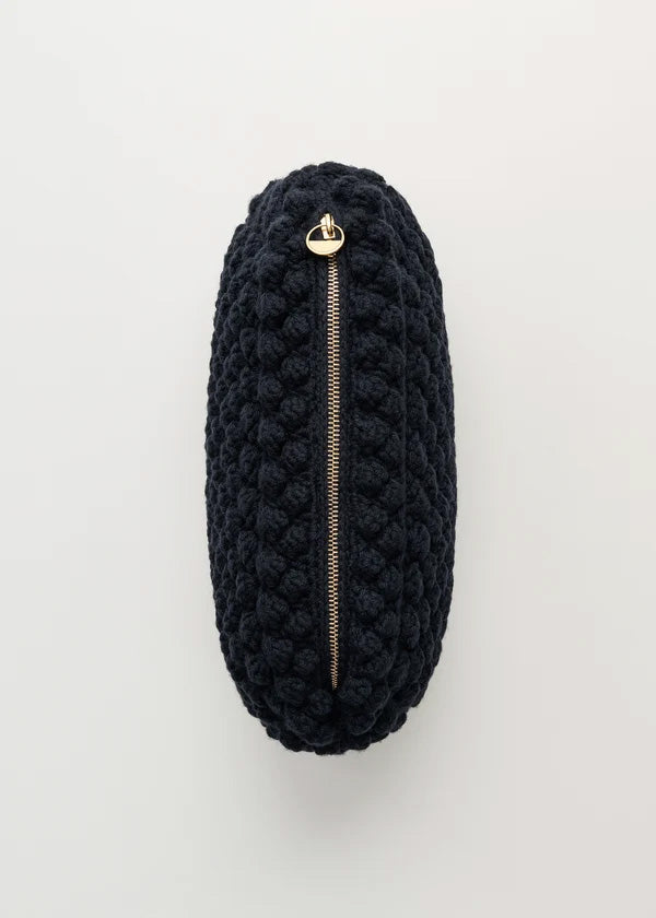 Linn Clutch - Black Navy