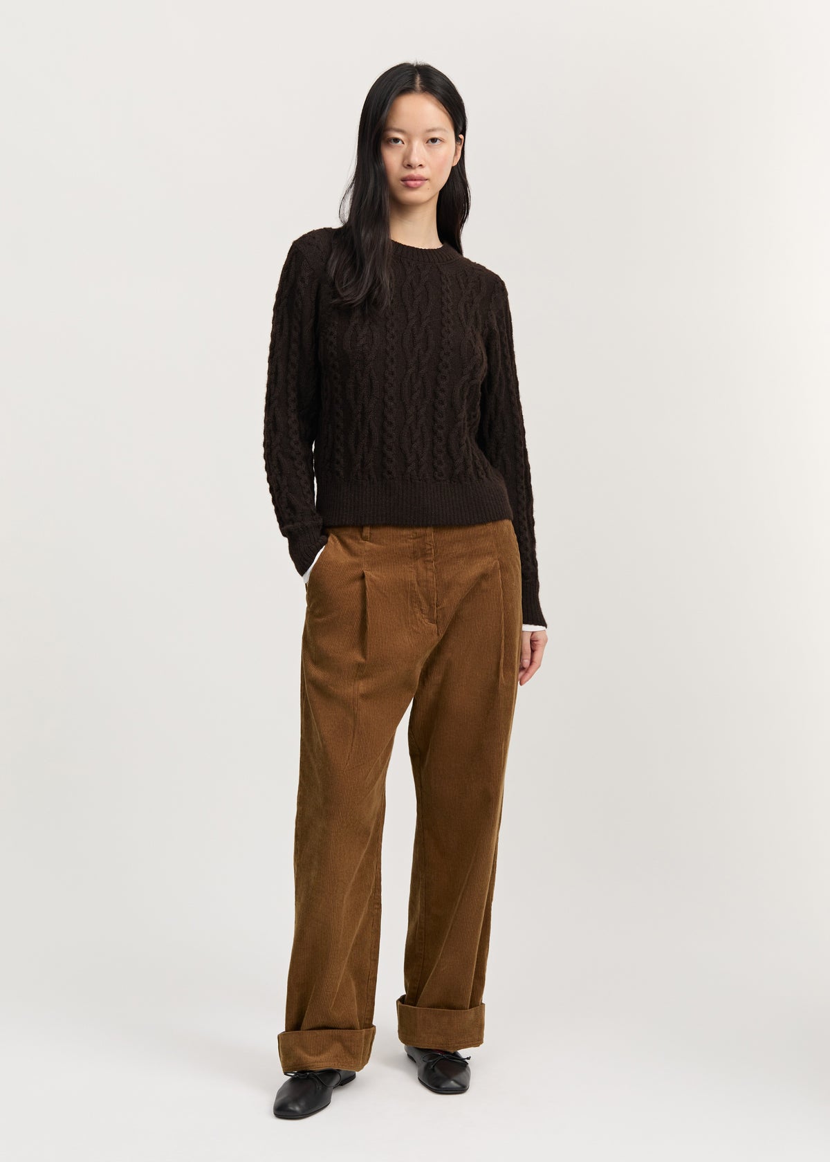 Orenda Sweater - Pure Dark Brown