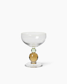 Noam Champagne Glass - Jade/Hazel