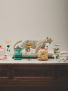 Noam Champagne Glass - Jade/Hazel