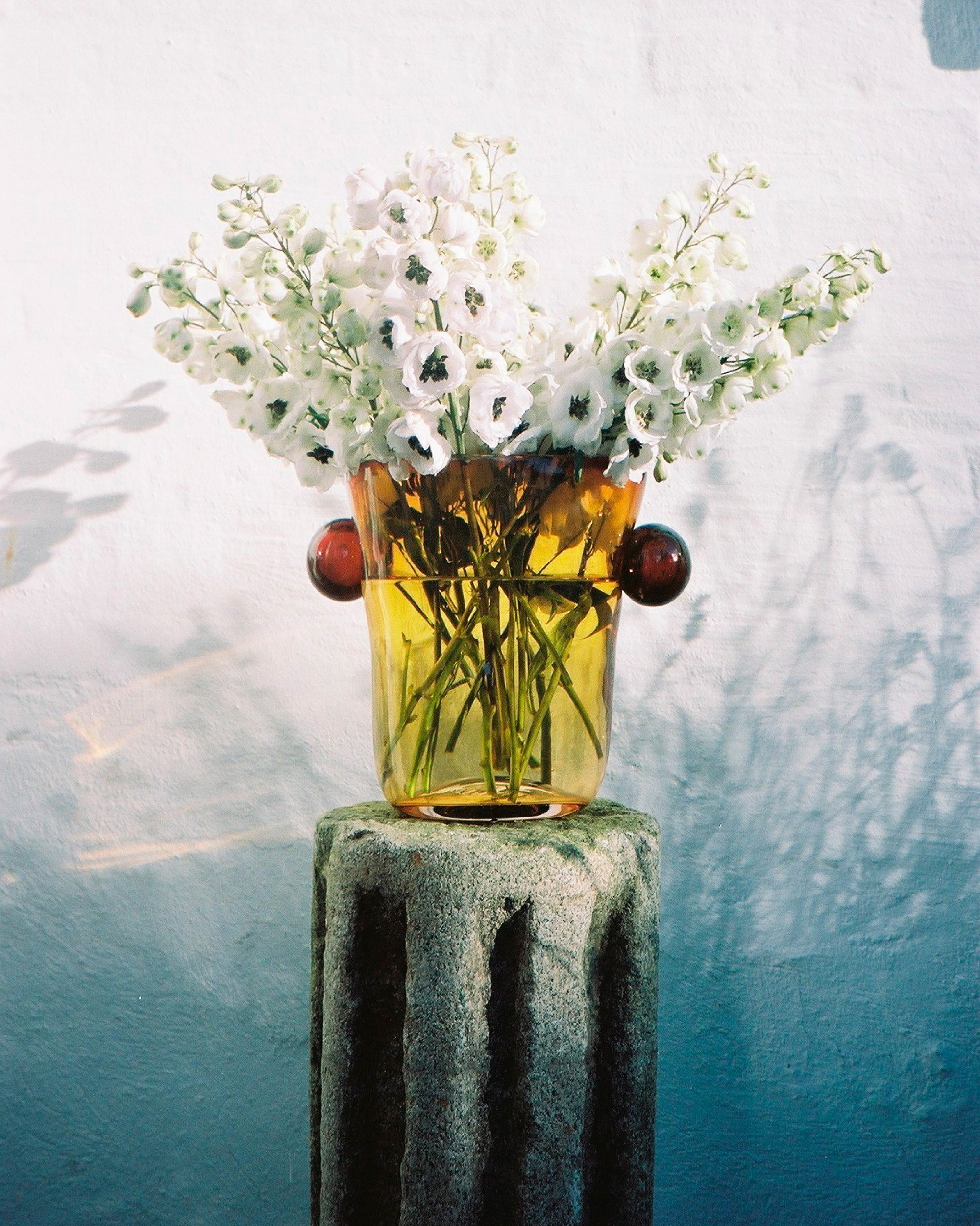 Oliver Vase - Amber