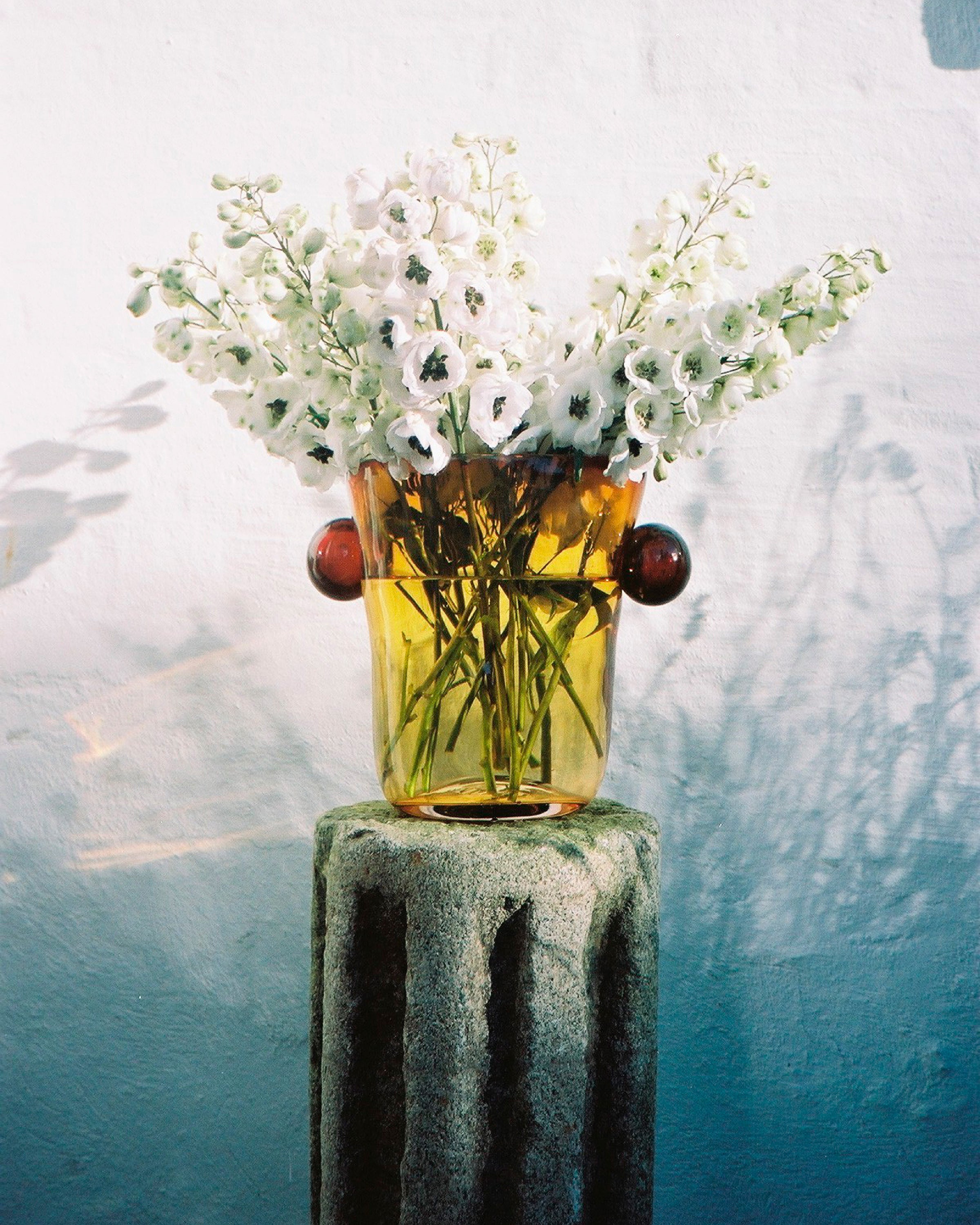 Oliver Vase - Amber