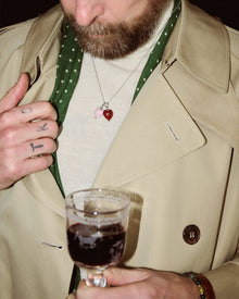 Uma Pendant - Red Jasper