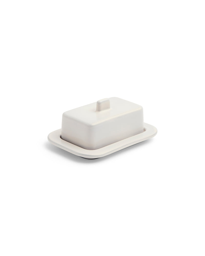 Barro Butter Dish - Off-white