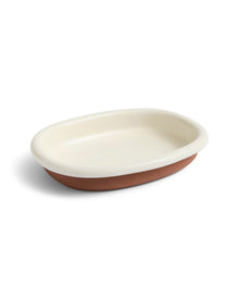 Barro Oval Dish - Large - Off-white