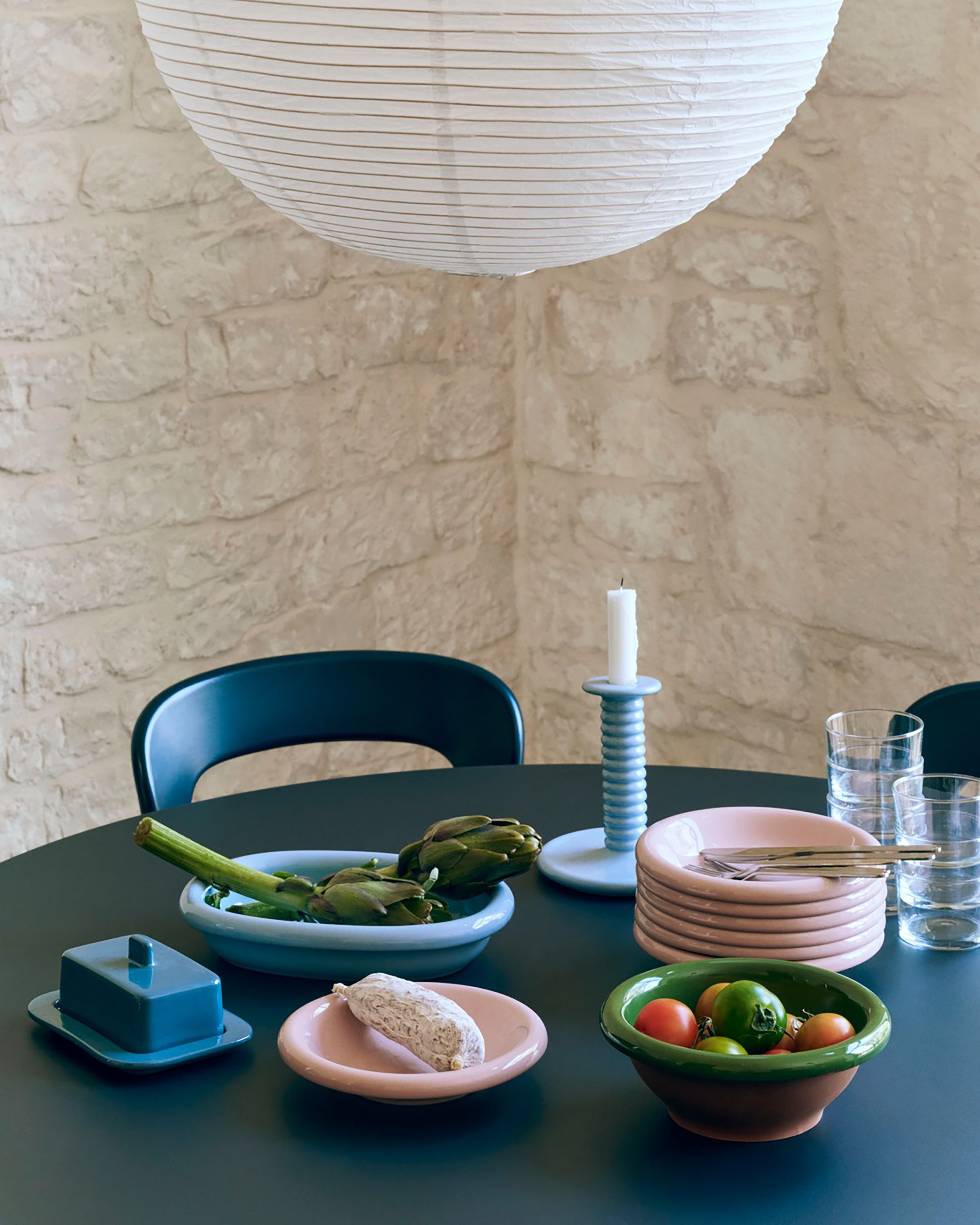 Barro Oval Dish - Small - Light Blue