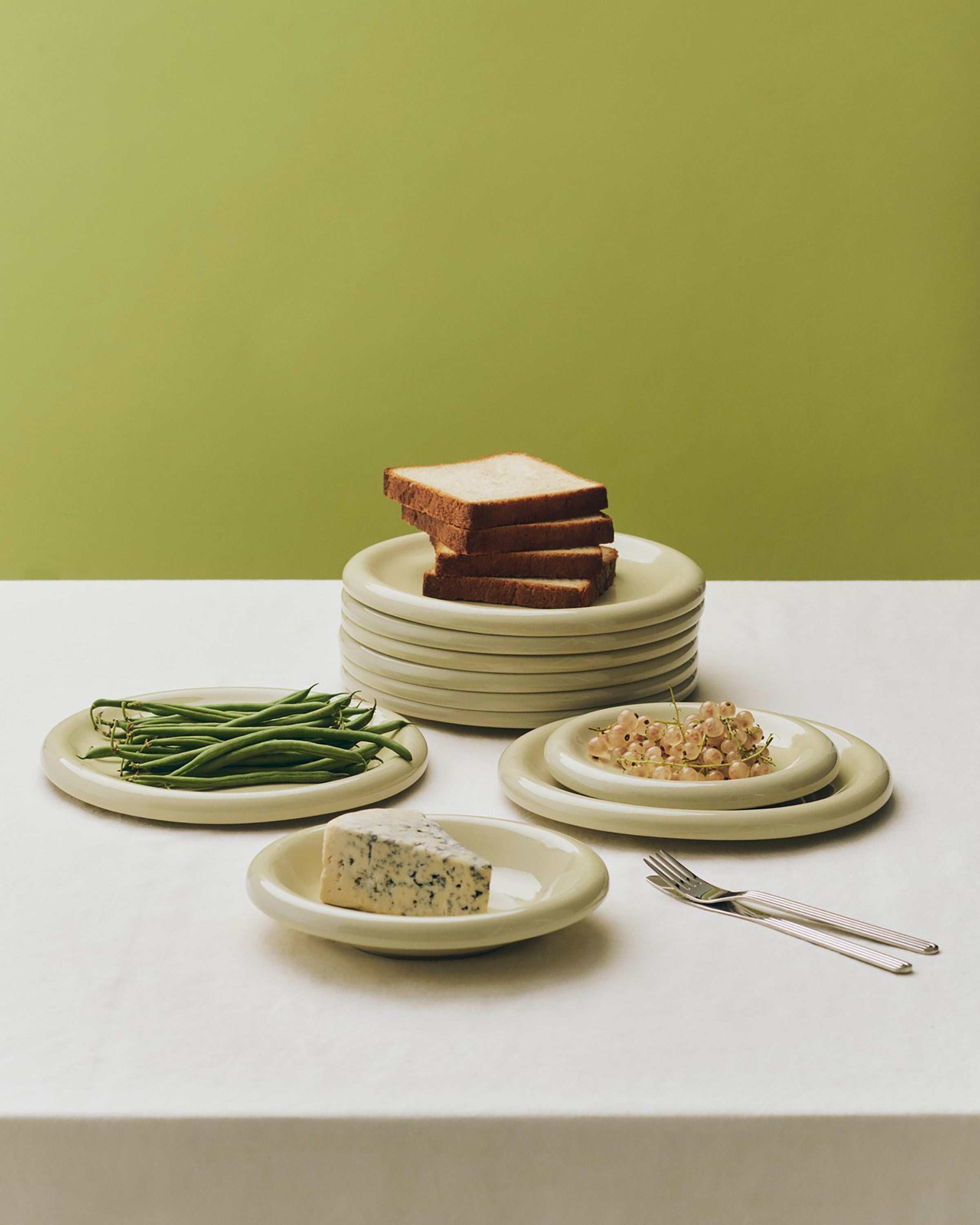Barro Plate - Ø18 - Pistachio