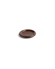 Barro Plate - Ø18 - Burgundy