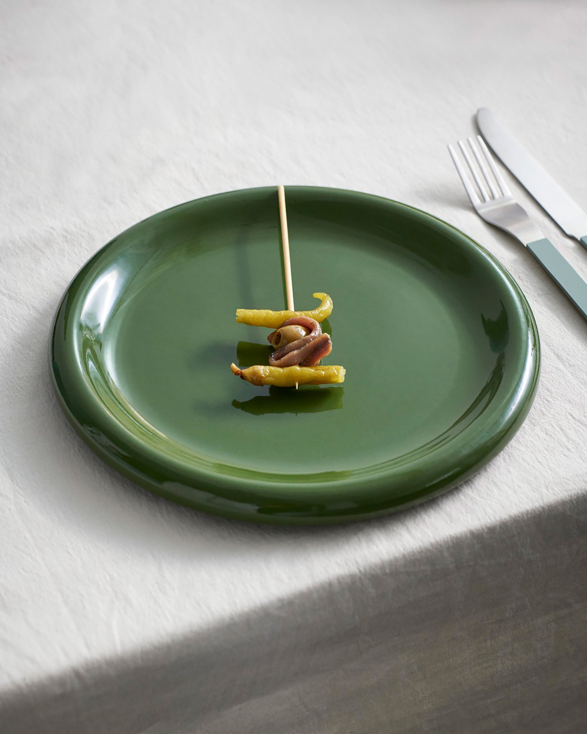 Barro Plate - Ø18 - Green