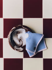 Canteen Dish Cloth - Sky Blue and Pink Mix