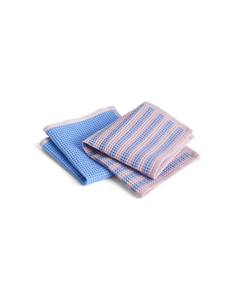 Canteen Dish Cloth - Sky Blue and Pink Mix