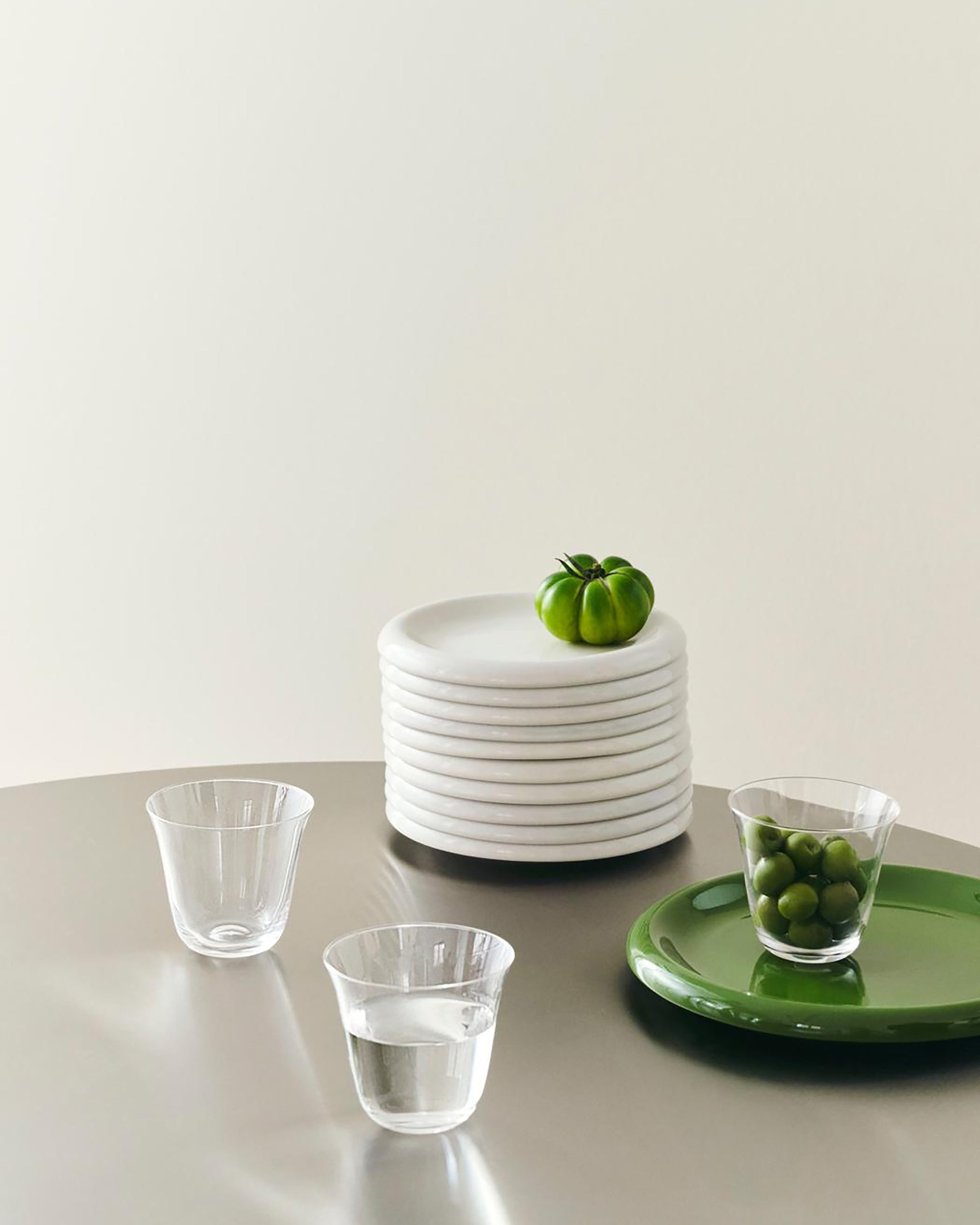 Barro Plate - Ø18 - Green
