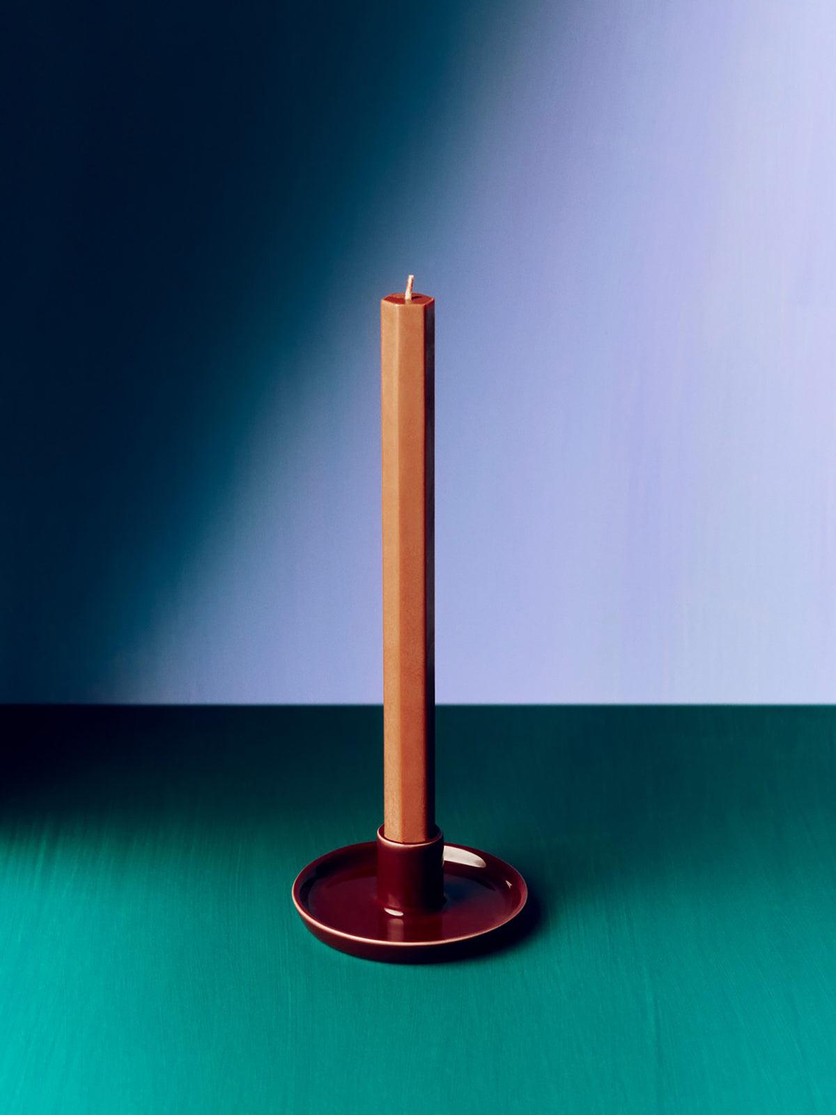 Disc Candleholder - Small Warm Grey