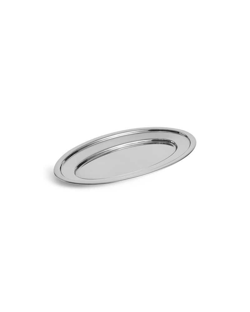 Essential Steel Oval Dish - Medium