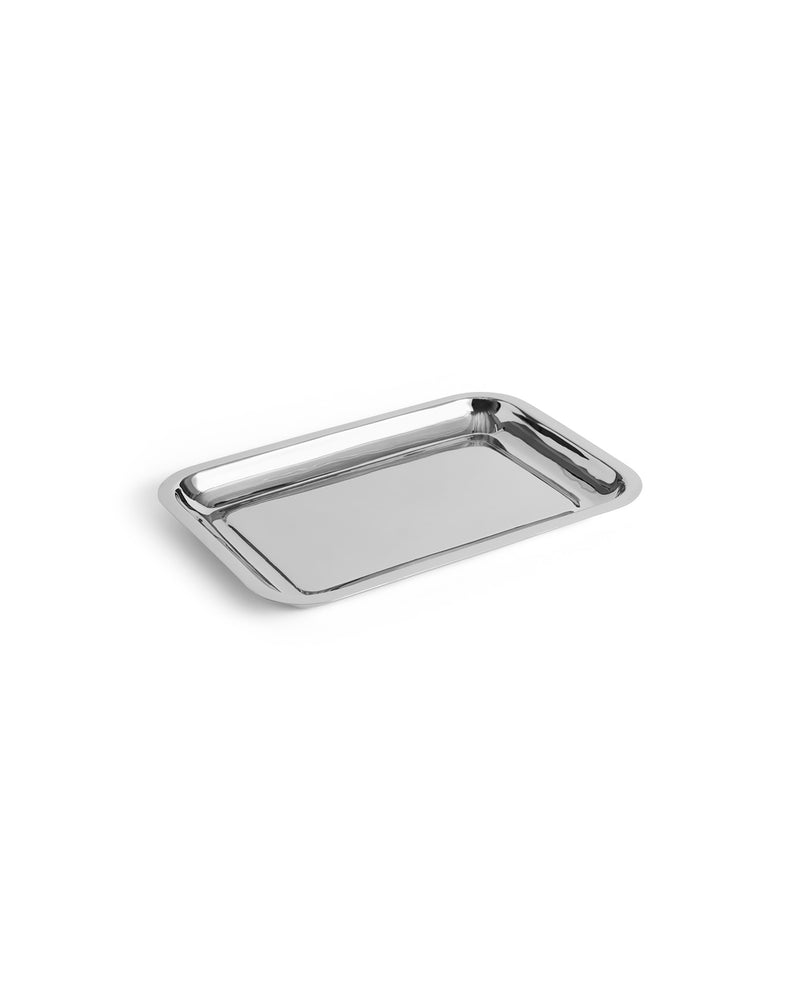 Essential Steel Rectangular Tray