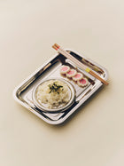 Essential Steel Rectangular Tray