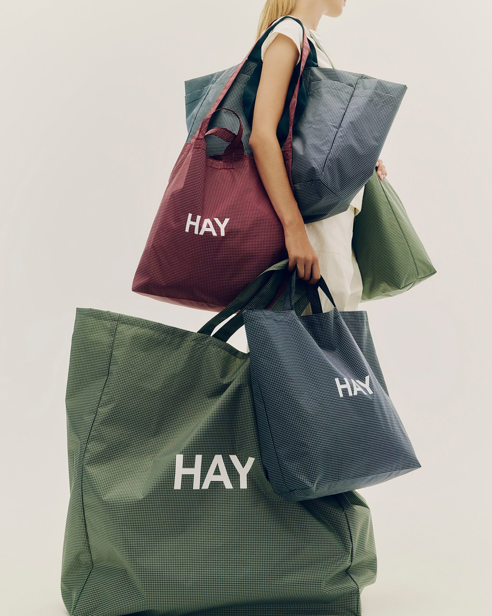 Grid Weekend Bag - Medium - Dark Green