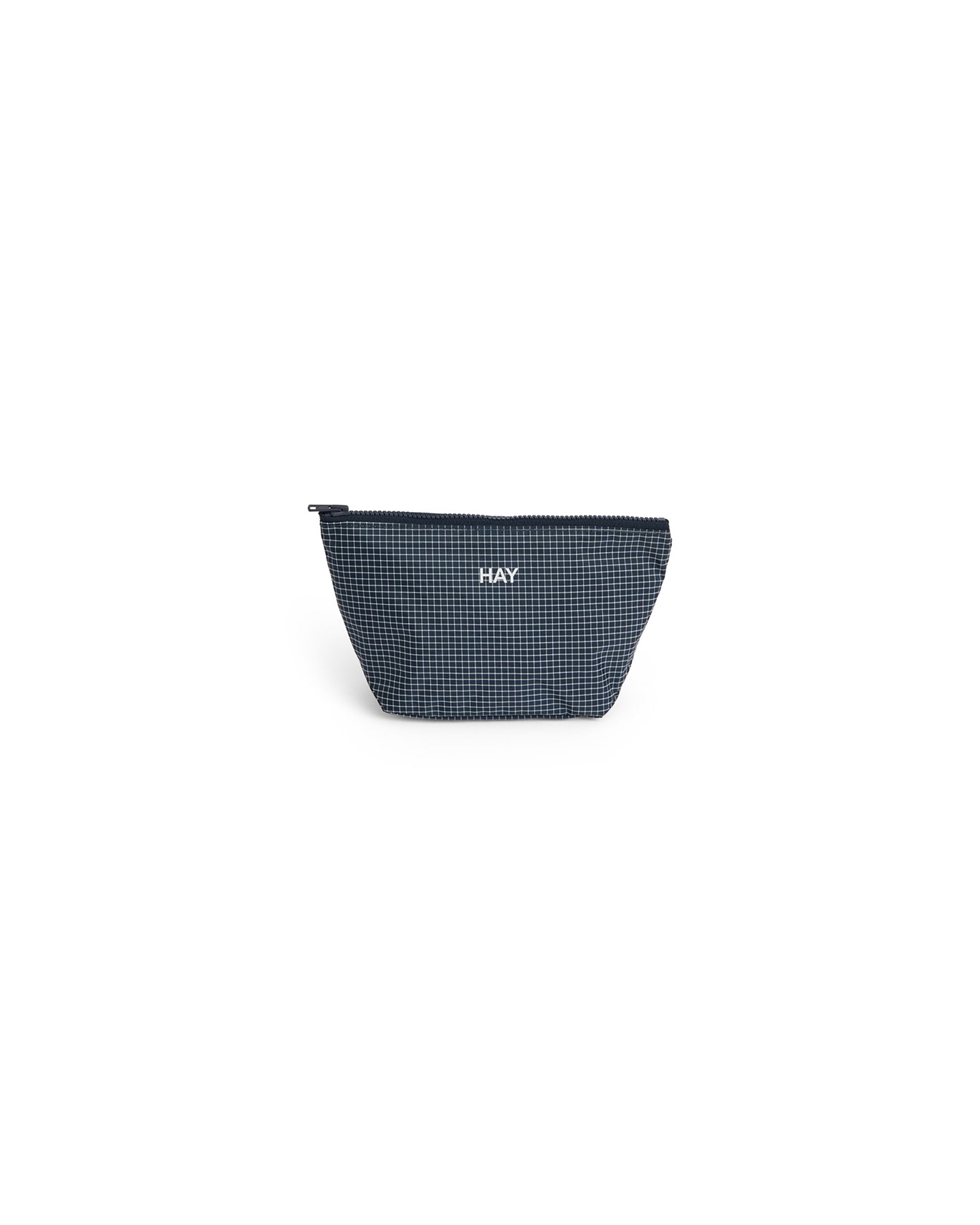 Grid Pouch - Small - Dark Blue