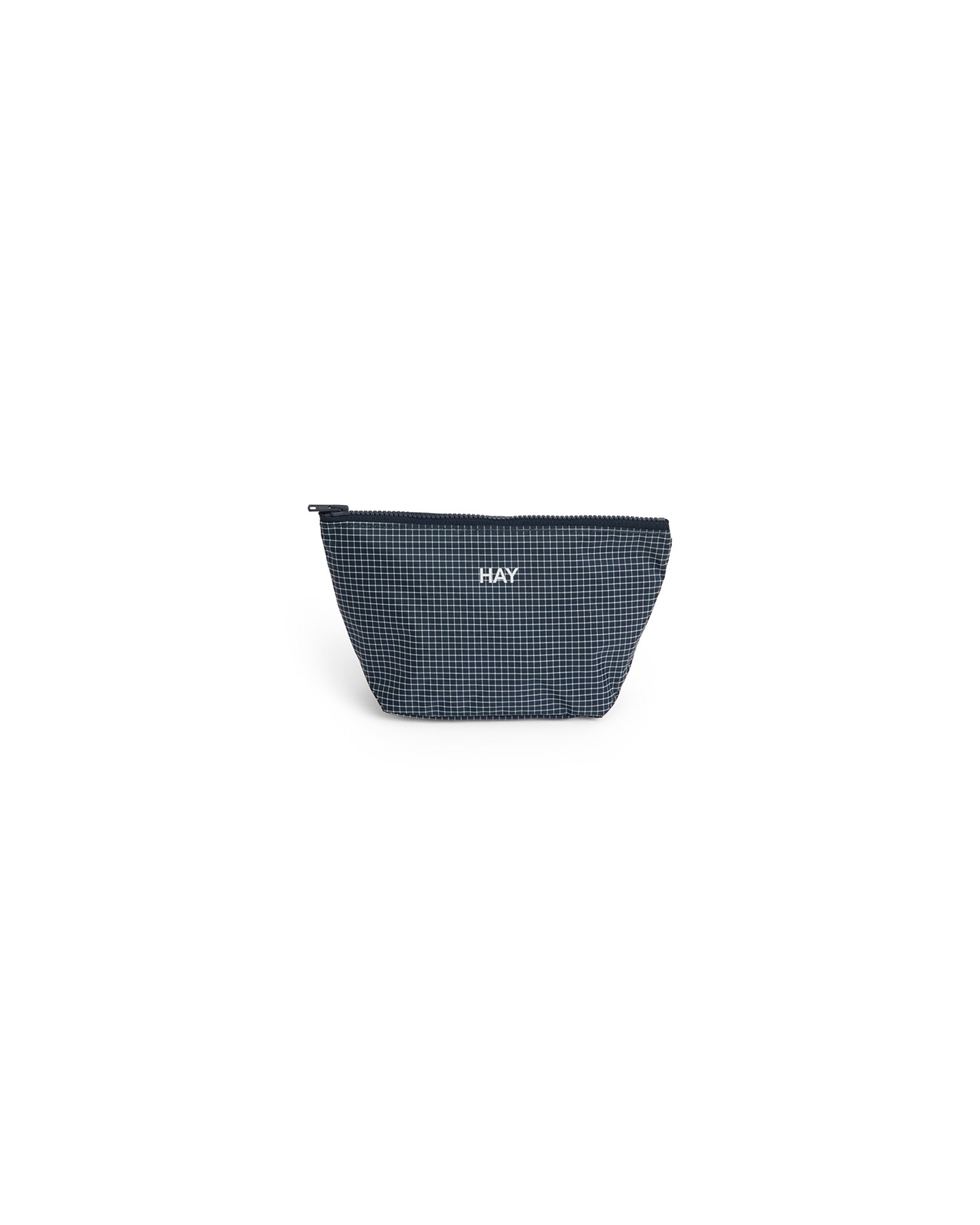 Grid Pouch - Small - Dark Blue