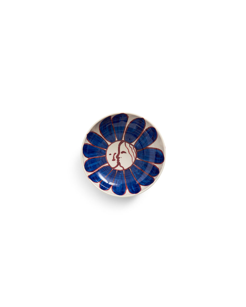 La Pittura Bowl - Ø18 - Deep Blue Flower