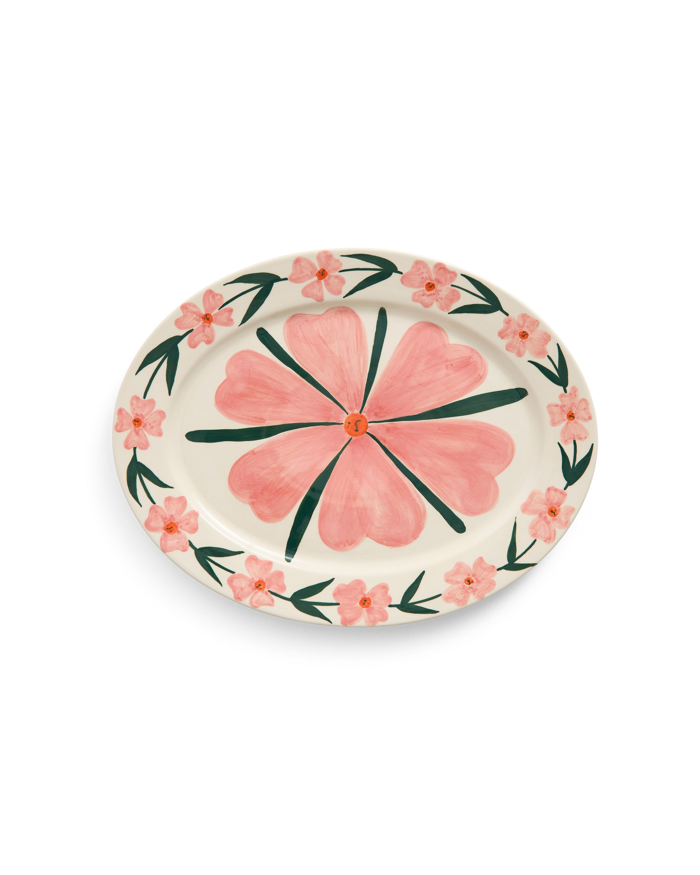La Pittura Oval Serving Platter - Josephine