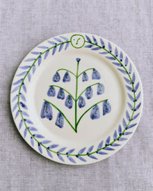 La Pittura Plate - Ø24 - Bluebells
