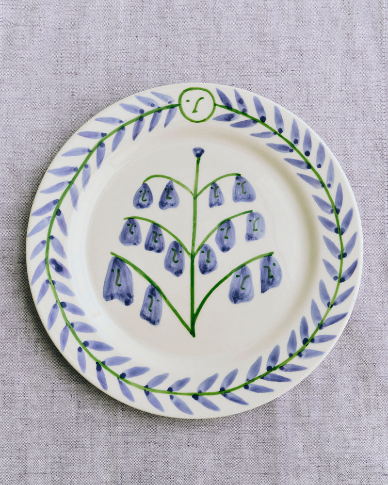 La Pittura Plate - Ø24 - Bluebells