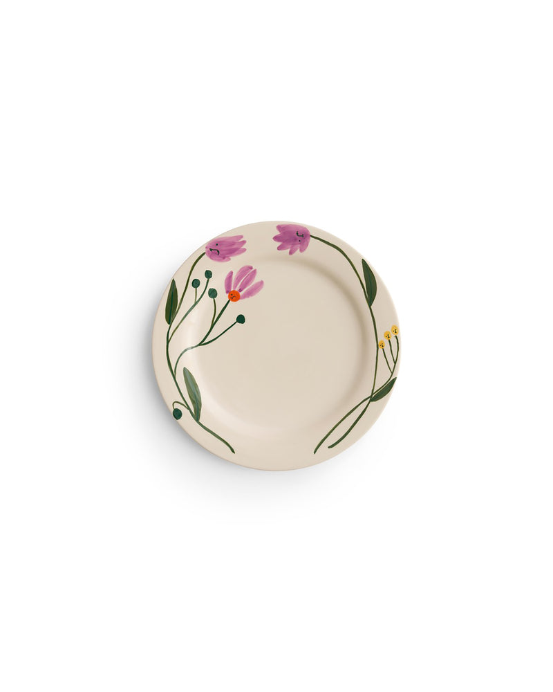 La Pittura Plate - Ø24 - Wild Flower Crocus