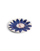 La Pittura Plate - Ø28.5 - Deep Blue Flower