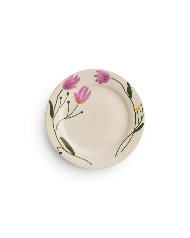La Pittura Plate - Ø28.5 - Wild Flower Crocus