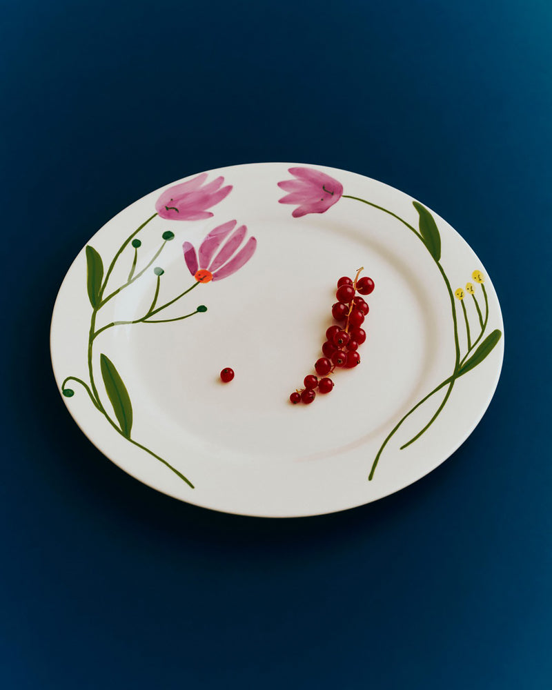 La Pittura Plate - Ø28.5 - Wild Flower Crocus
