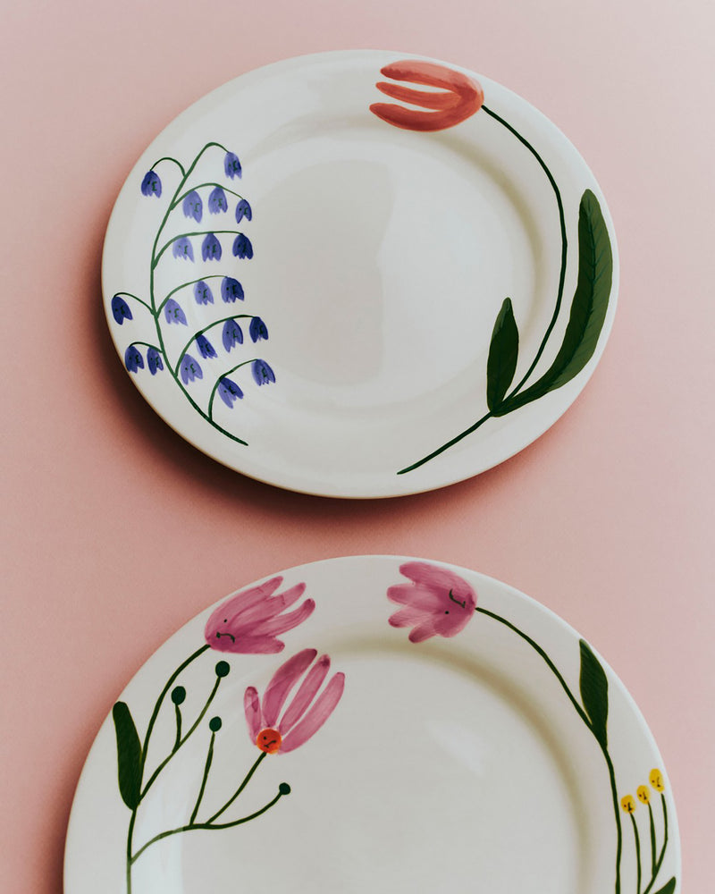 La Pittura Plate - Ø24 - Wild Flower Crocus