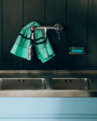 Linear Tea Towel - Green